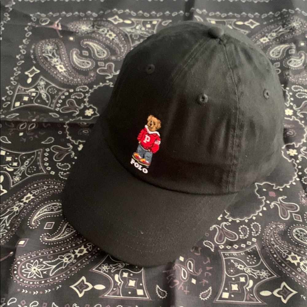Polo by Ralph Lauren Black Baseball Cap